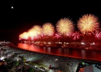 Volta Int.: “Réveillon do Rio tem recorde com 1,7 milhão de turistas, 20% estrangeiros”