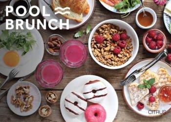 Pool Brunch no Lisbon Marriott Hotel todos os sábados