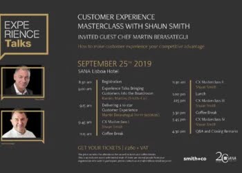 SANA traz a Lisboa Shaun Smith para Experience Talks