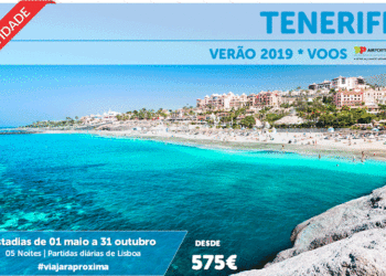 Conheça Tenerife com a Solférias a partir 575€