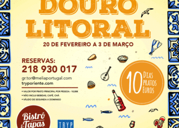TRYP Lisboa promove “Douro Litoral à Mesa do Oriente”