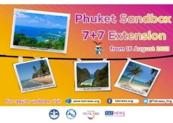 Modelo “Phuket Sandbox” recebe luz verde e permite estadias de sete noites sem necessidade de quarentena
