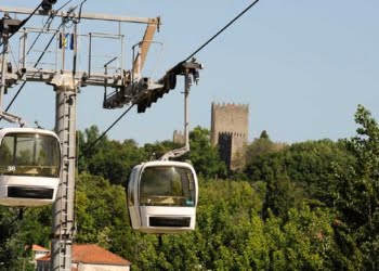 Teleférico de Guimarães reabre com novo tarifário para os vimaranenses