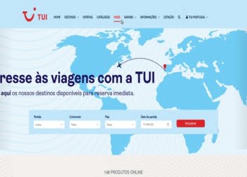 TUI Portugal lança novo consolidador de voos