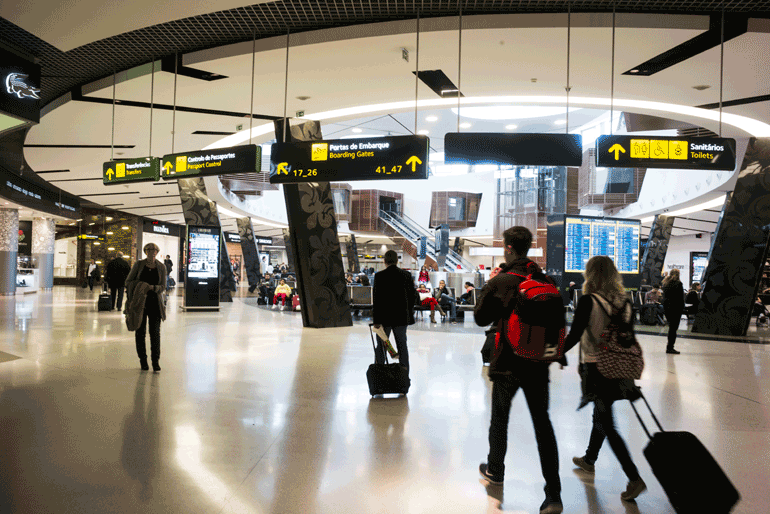 INE: Aeroportos nacionais movimentaram cerca de cinco milhões de passageiros em novembro 2025