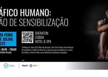 AHP e APAV promovem ação de sensibilização para prevenção do tráfico humano