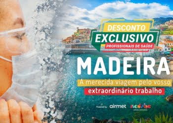 Agências de viagens Airmet oferecem desconto exclusivo a profissionais de saúde para a Madeira