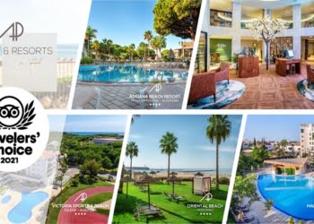 Hotéis da AP Hotels & Resorts reconhecidos nos Travellers’ Choice 2021