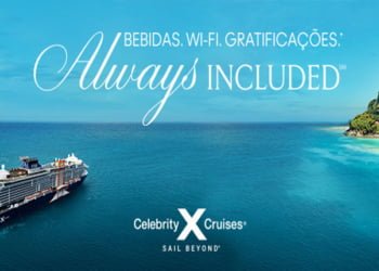 Celebrity Cruises lança campanha de descontos desde 125€ por passageiro com Tudo Incluído