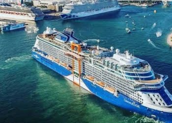 Novo Celebrity EDGE procura “trazer o mar para dentro do navio”