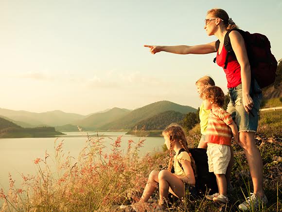 ecoturismo com crianças