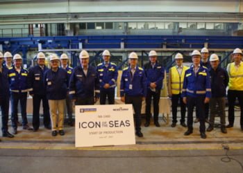 Royal Caribbean inicia construção do primeiro navio movido a GNL