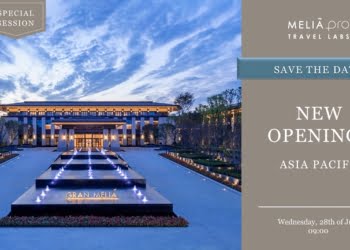 Meliá Hotels International com novo webinar dedicado à Ásia Pacífico