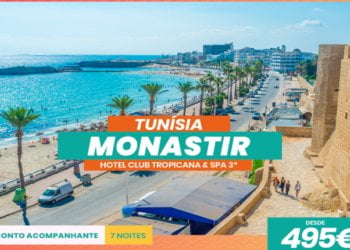 Soltrópico lança desconto de 50€ no acompanhante para Monastir