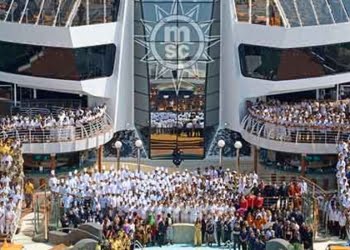 MSC Cruzeiros aplica taxa de serviço de hotelaria para novas reservas