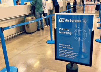 Air Europa expande Priority Boarding a todos os aeroportos onde opera