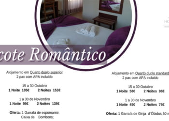 Hotel Louro promove pacote romântico