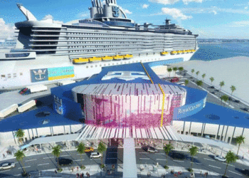 Royal Caribbean investe 100 milhões de dólares no novo terminal de Cruzeiros de Galveston