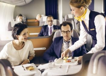 Lufthansa introduz um novo conceito de serviço de bordo
