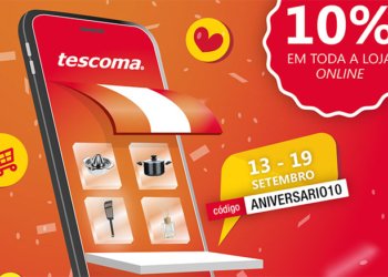 Loja Online Tescoma celebra aniversário