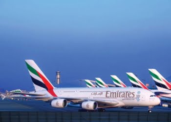 Emirates vence 8º prémio consecutivo de Melhor Companhia Aérea Mundial no Business Traveller Middle East Awards 2021