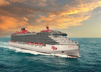 Porto de Lisboa recebe viagem inaugural do Valiant Lady, da Virgin Voyages